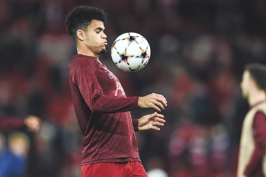 Luis Díaz es el colombiano más destacado en la Europa League 2023-2024. / EFE