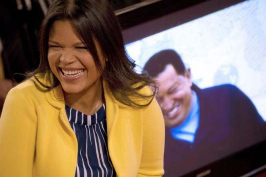 María Gabriela Chávez, hija mayor de Hugo chávez/ AFP