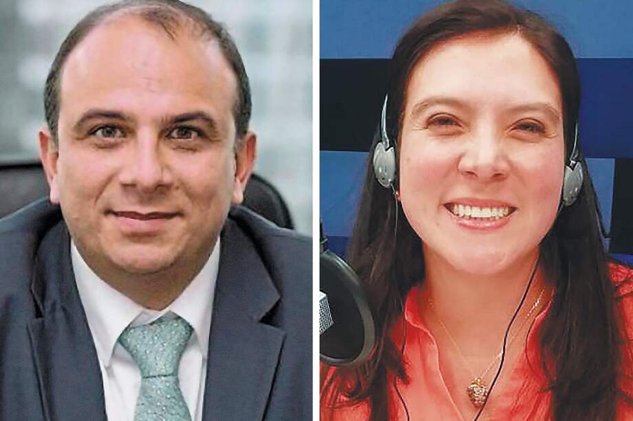Carlos Camargo y Myriam Martínez, candidatos a la Defensoría del Pueblo.