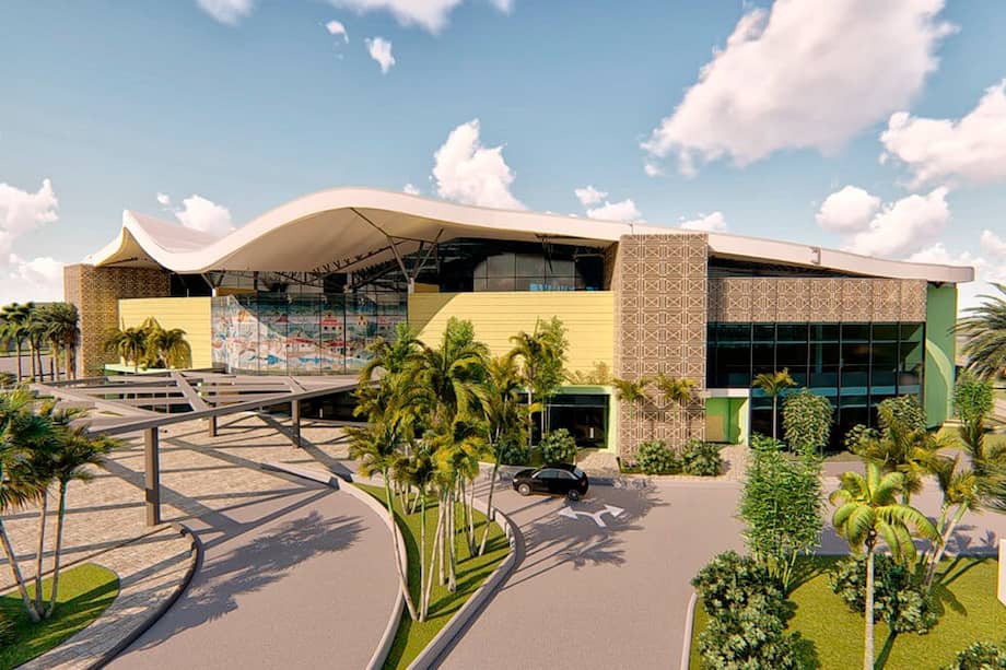 Render modernización del Aeropuerto de San Andrés. / Cortesía - ANI
