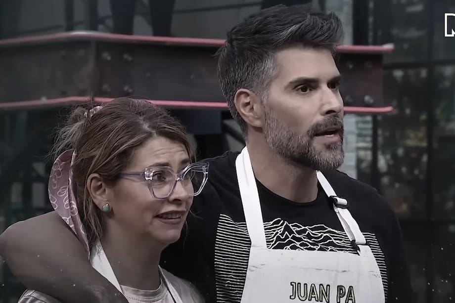 Juan Pablo Llano y Marcela Gallego en ‘MasterChef’