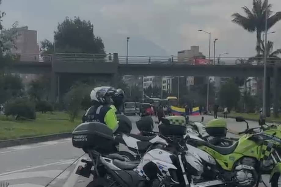 Protestas en la calle 26