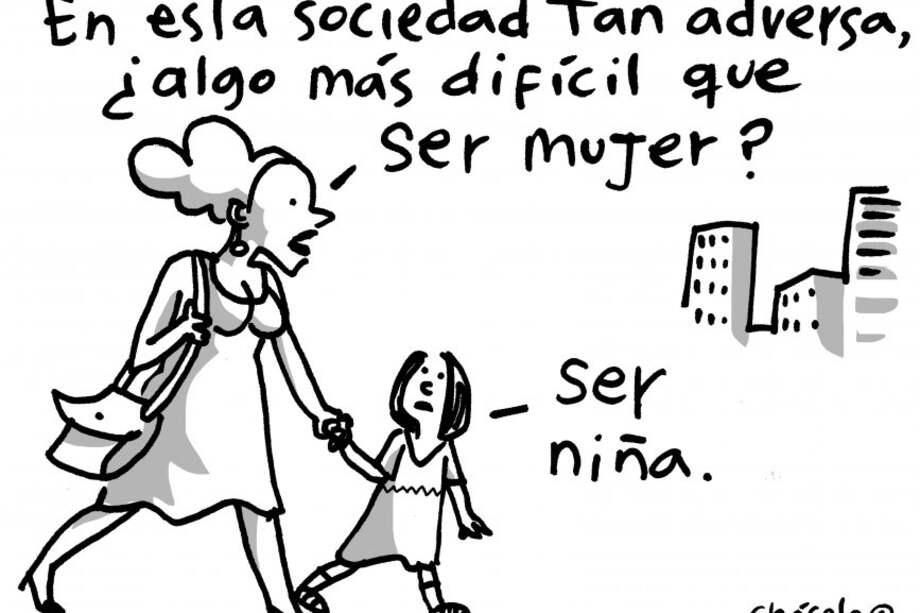 En guerra o en paz, los países del mundo son espacios hostiles para las mujeres. / Chócolo