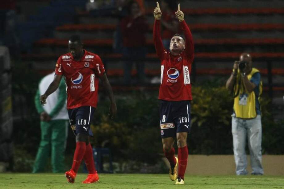 Medellín pegó primero y puso un pie en la siguiente ronda. / EFE