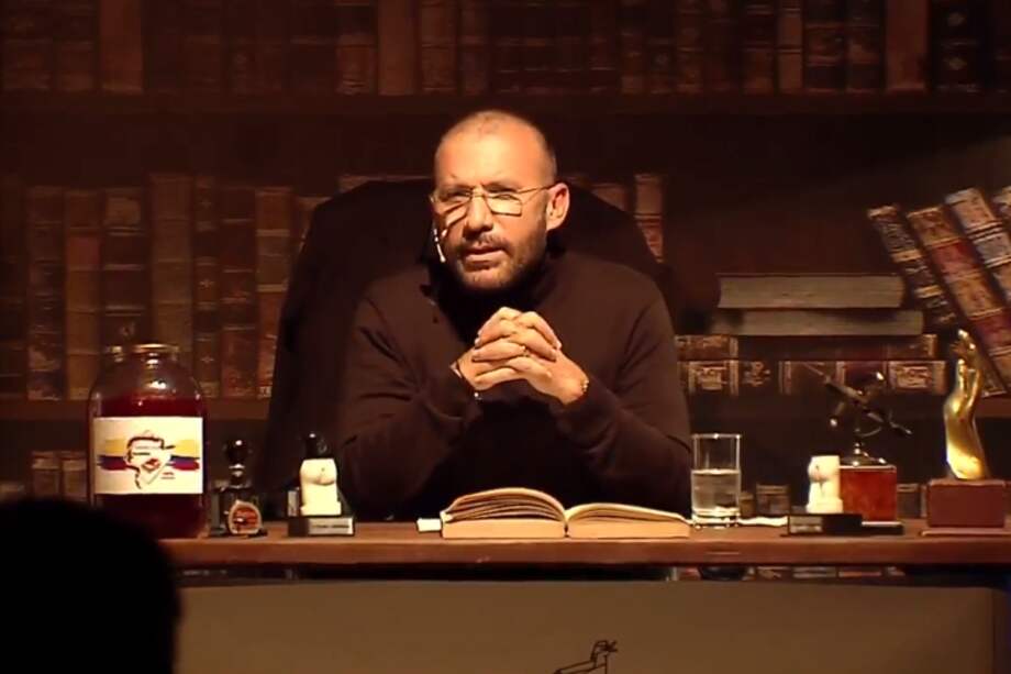 Roy Barreras durante la presentación de libro El culo de Antanas.