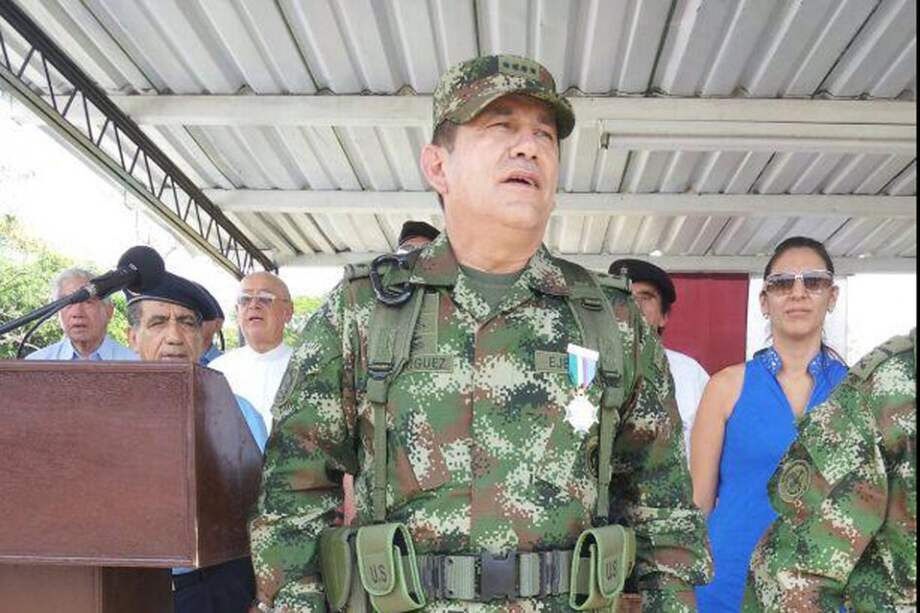 El comandante de las FF.MM., el general Juan Pablo Rodríguez Barragán