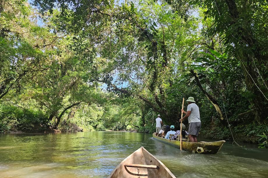 Recorrido en canoa en Nuqui