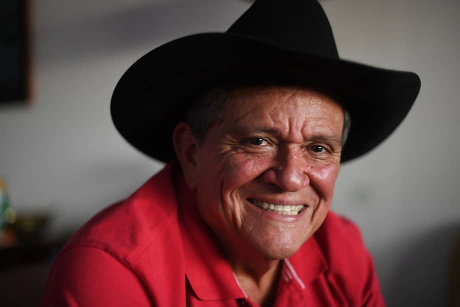 Orlando el “Cholo” Valderrama, autor de temas como “Amor salvaje” y “Mi caballo y yo”, se presentará este 15 de septiembre en Villavicencio. / Cristian Garavito - El Espectador