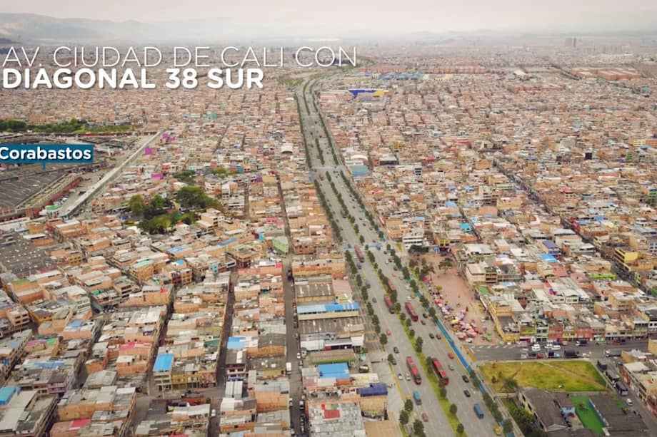 La troncal de la Av. Ciudad de Cali contará con ocho estaciones y conectará con el metro a la altura de la Av. Villavicencio.