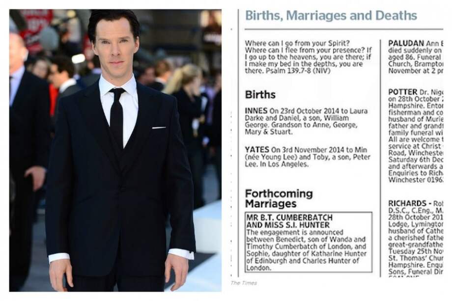 Benedict Cumberbatch es uno de los actores más populares del momento.