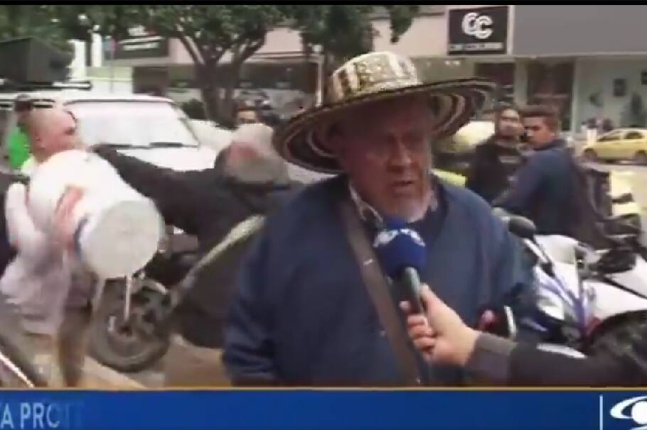Pelea en 'Noticias Caracol'