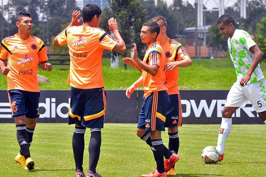 Selección Colombia sub-17 definió la nómina viajera a Paraguay. Foto: FCF