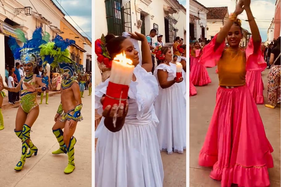 En el primer día del FestiJazz 2023 que se celebra en Mompox, el ritmo invadió las calles y un desfile deslumbró los asistentes.