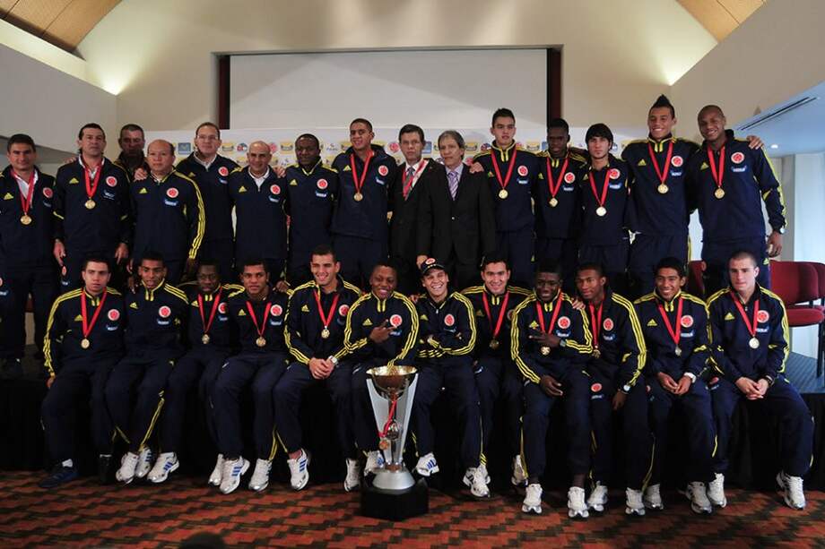 Los jugadores que disputarán el Mundial Sub-20 en Turquía hablaron ayer en rueda de prensa. / Óscar Pérez