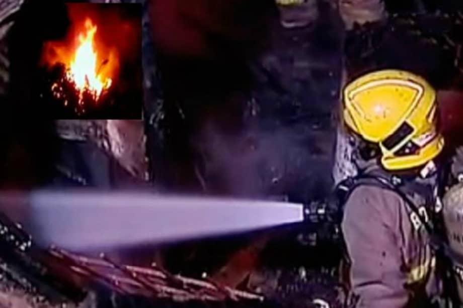 Incendio consumió una vivienda en el sur de Cali