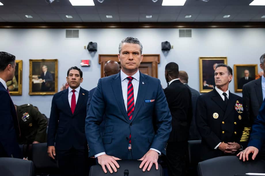 Pete Hegseth, secretario de Guerra de Estados Unidos.