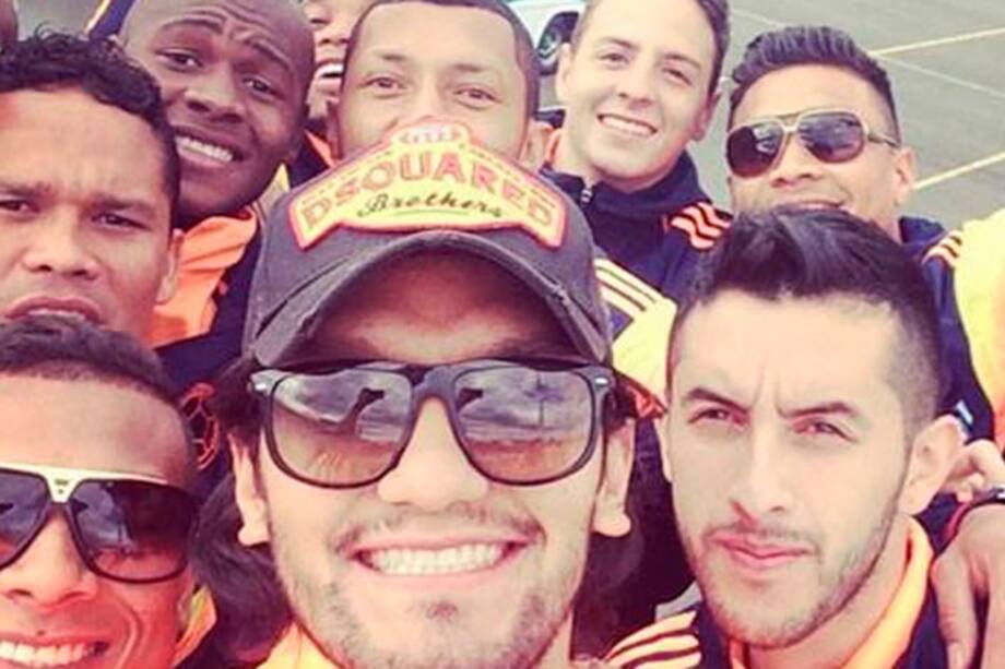 La selección Colombiana llegó a Bogotá