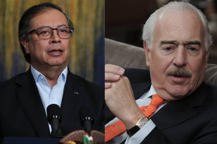 El presidente Gustavo Petro denunció penalmente al exmandatario Andrés Pastrana.