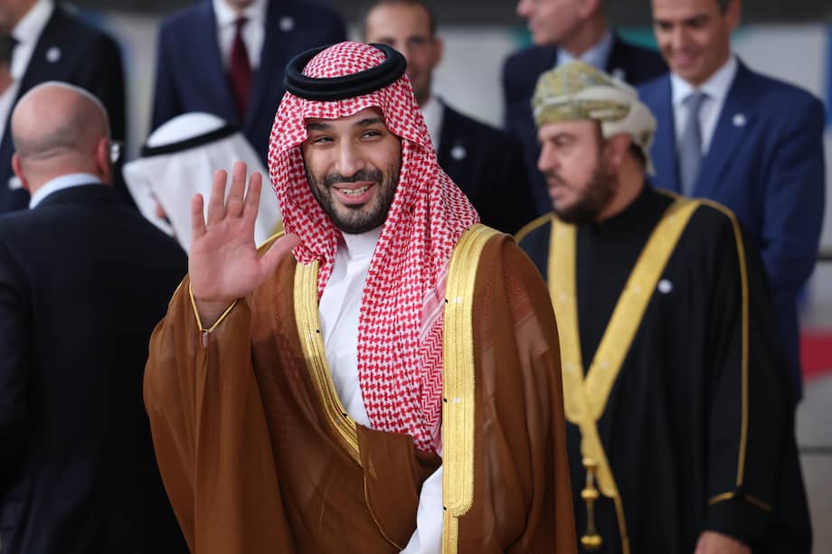 El príncipe heredero de Arabia Saudita, Mohammed bin Salman.
