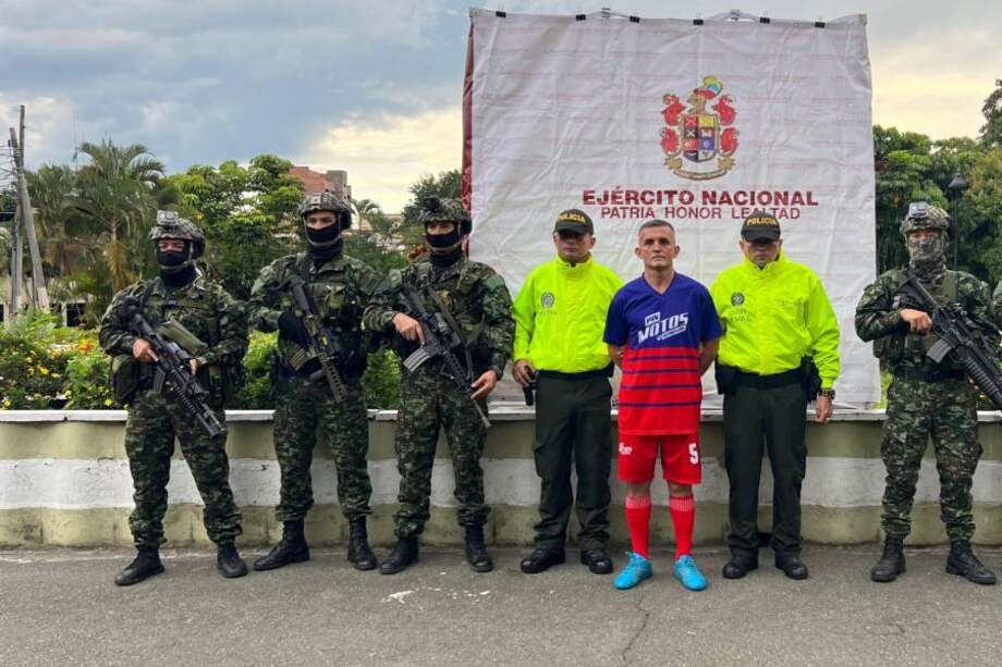 José Alejandro Castro Cadavid fue capturado en Medellín cuando se alistaba a jugar un partido de fútbol.