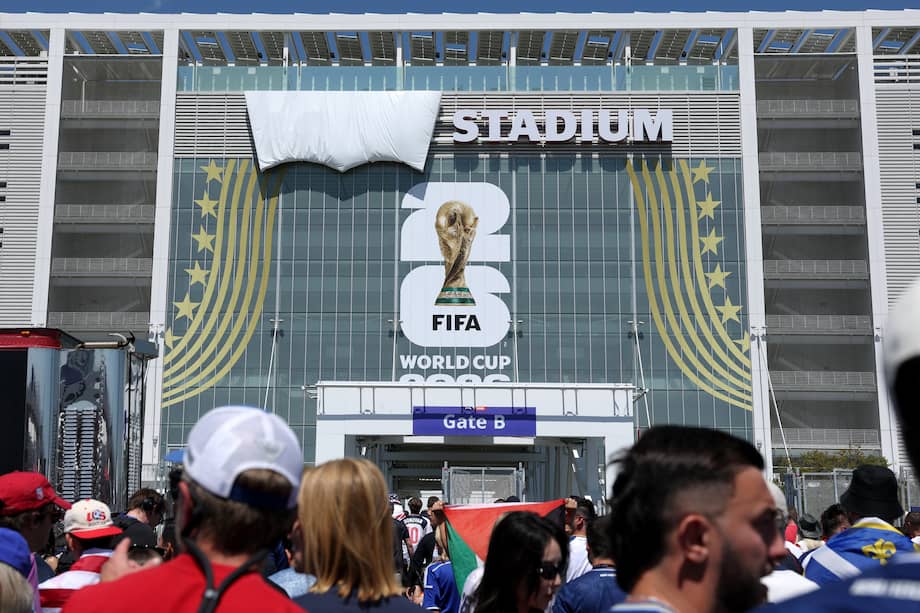 Levi's Stadium, rebautizado como San Francisco Bay Area para esta Copa Mundial de la FIFA 2026, en Santa Clara, California.