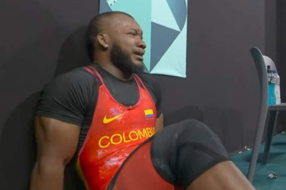 Las lágrimas de Jeison López tras ganar la medalla de plata en los Juegos Olímpicos de París 2024