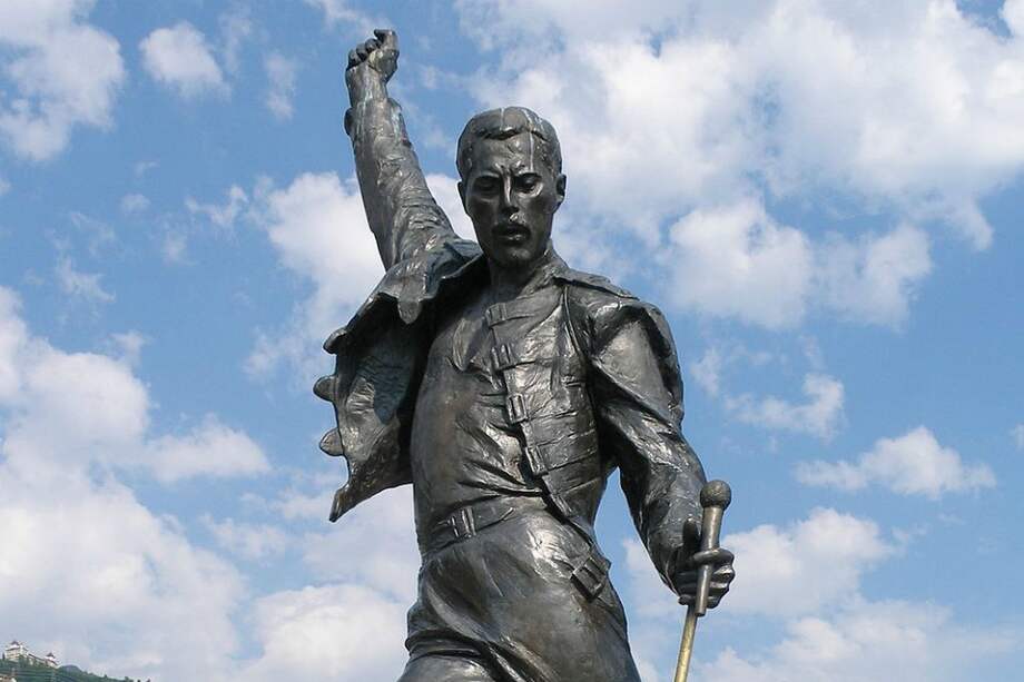 Estatua de Freddie Mercury en Montreux, Suiza. / Wikimedia - Creative Commons