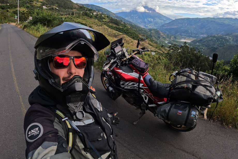 Selfie Daniel Cabrera en África