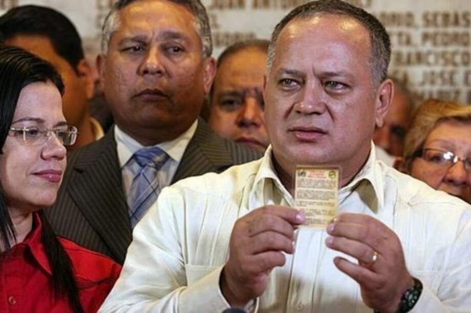 "Esto del narcotráfico mío es una infamia y calumnia": Diosdado Cabello