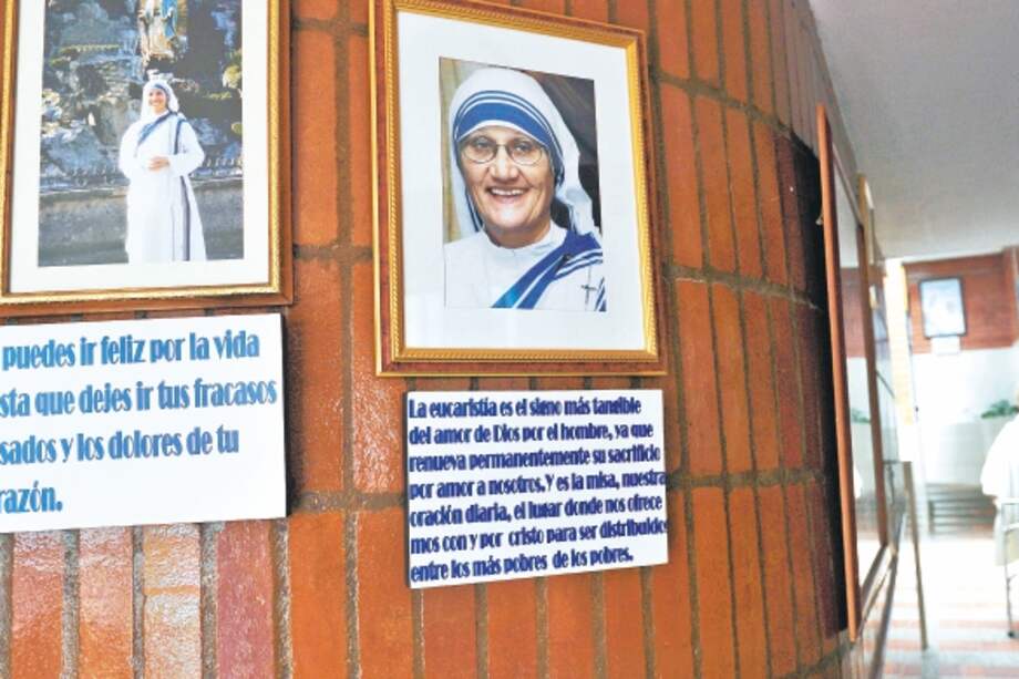En el barrio bogotano La Perseverancia se da cuenta de parte del legado de la madre Teresa de Calculta. / Óscar Pérez - El Espectador
