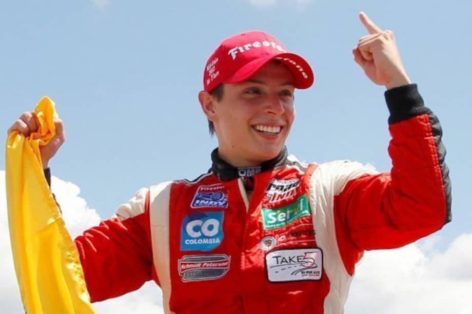 Gabby Chaves se coronó campeón de la Indy Lights esta temporada.