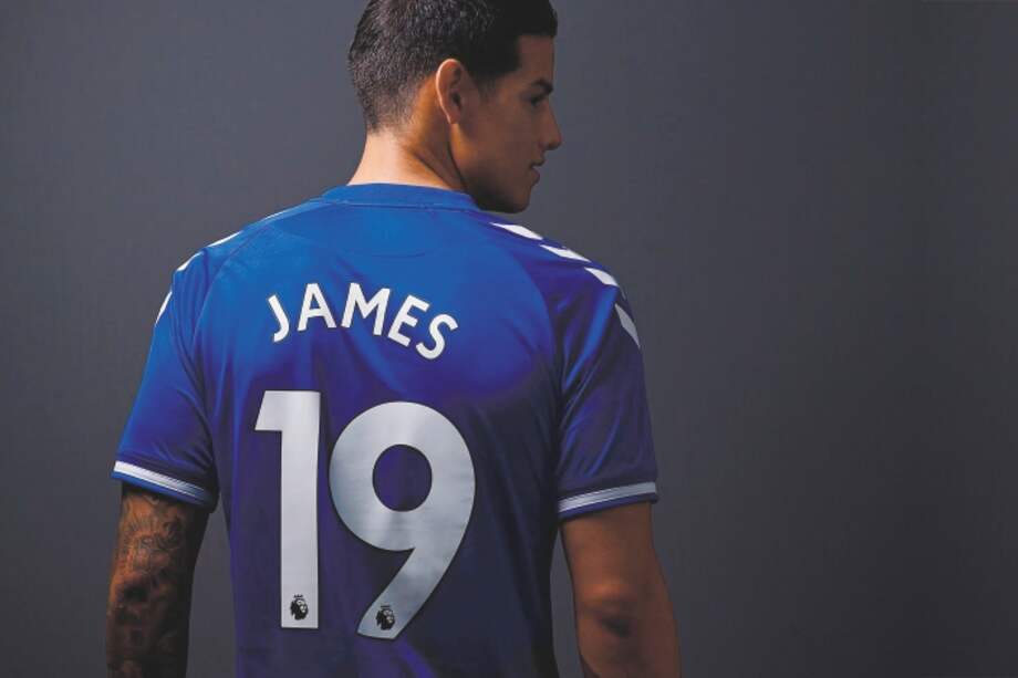 Se hace querer: James ya tiene canción y hasta un hincha del Everton se tatuó su rostro