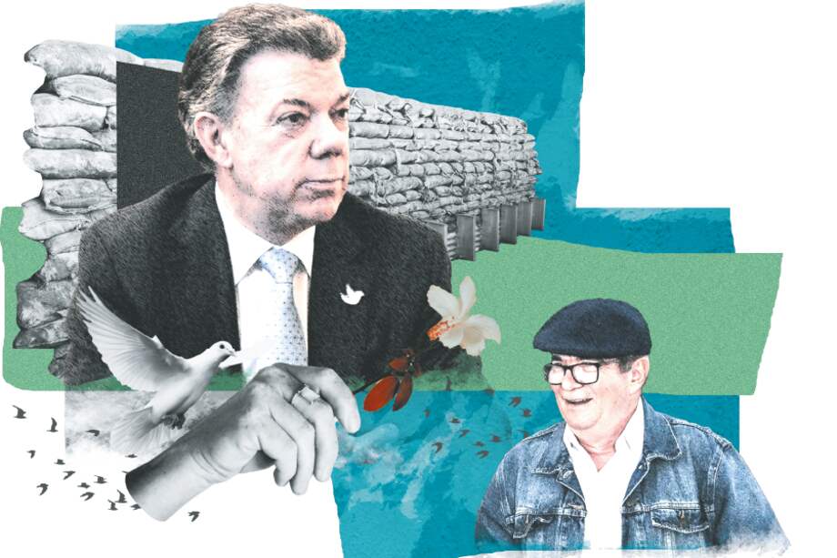 De Juan Manuel Santos sobre Rodrigo Londoño