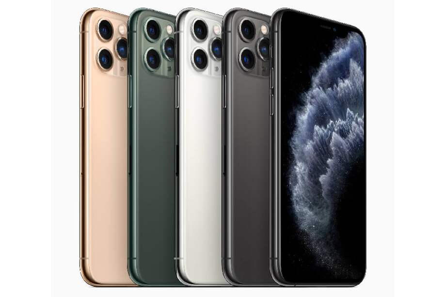 Los nuevos colores del iPhone 11. / Cortesía Apple