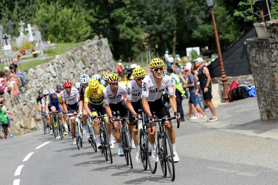 Equipo Sky lidera el Tour de Francia.