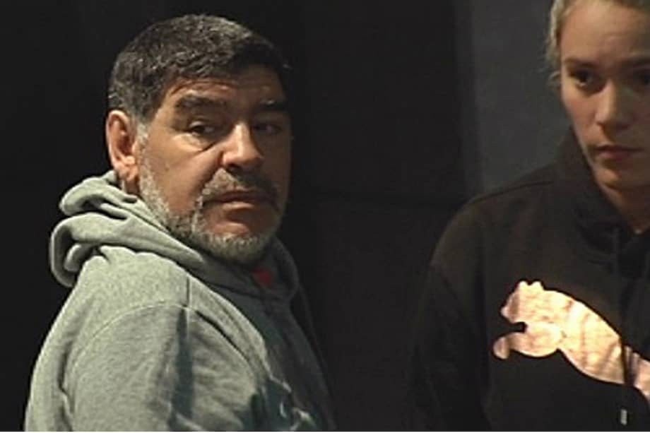 Maradona espera ser un aliciente para el Napoli en la Champions. / EFE