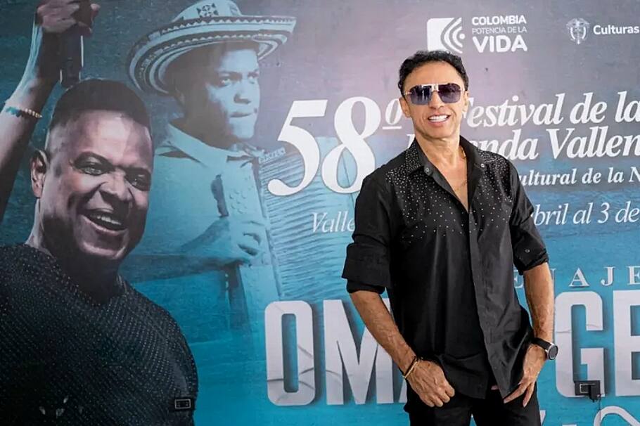 Franco Argüelles, acordeonero y compositor vallenato.