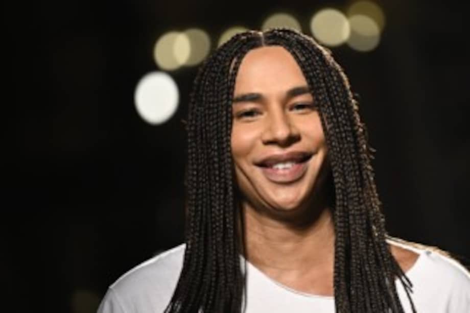 Olivier Rousteing. /Julien de Rosa / AFP