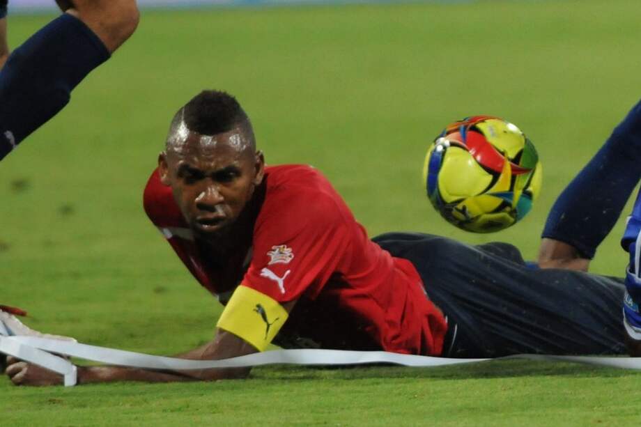 John Viáfara, jugador de Independiente Medellín. / Luis Benavidez