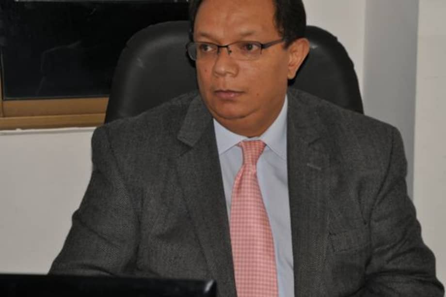 El magistrado Jorge Luis Quiroz Alemán.