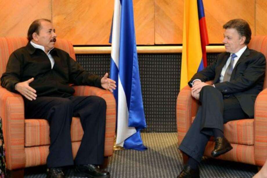 Ortega propone a Santos crear comisión para aplicar fallo de la Haya