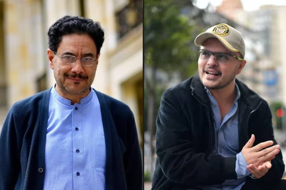 Iván Cepeda y Felipe Harman.