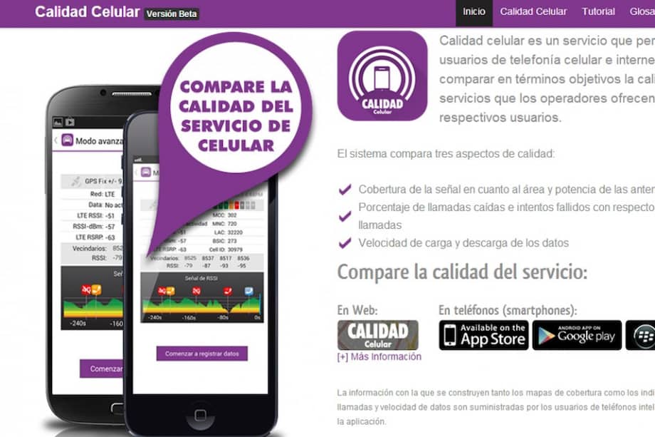 Aplicación con la que podrá medir la calidad de su operador móvil