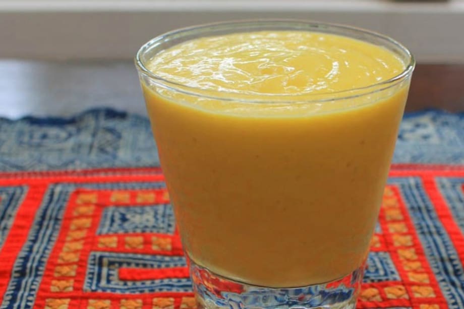 Batido de mango para subir de peso