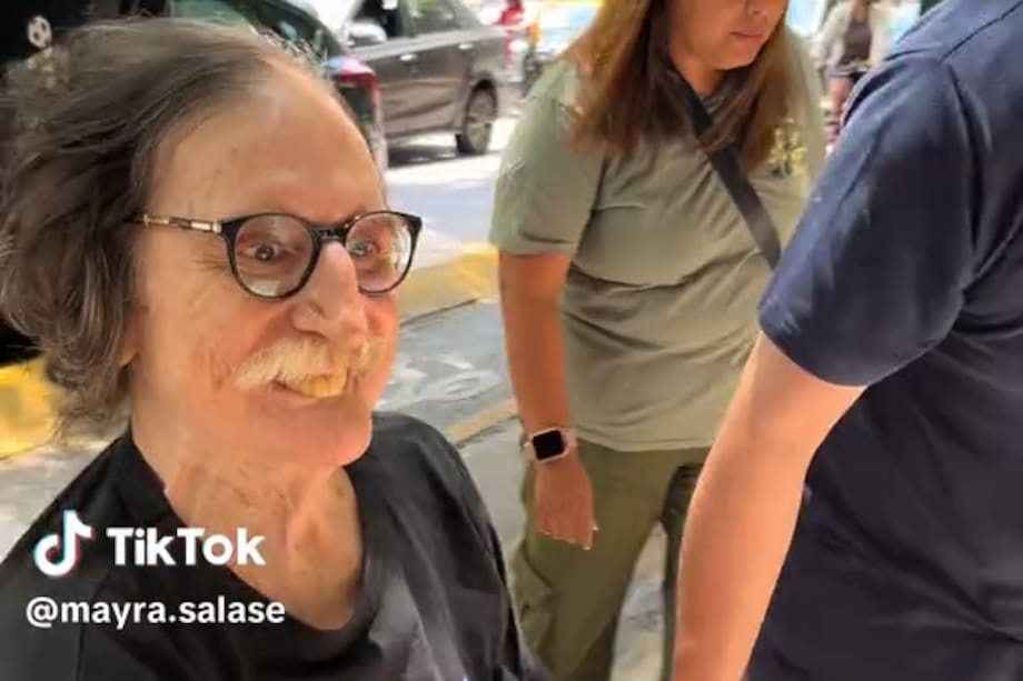 Charly fue captado en Argentina