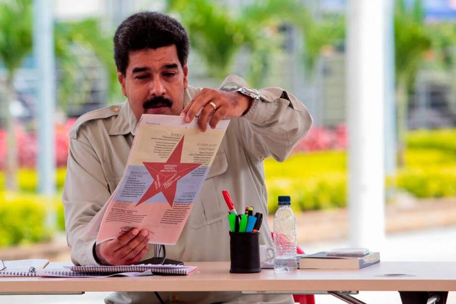 Nicolás Maduro, presidente de Venezuela. Foto: EFE
