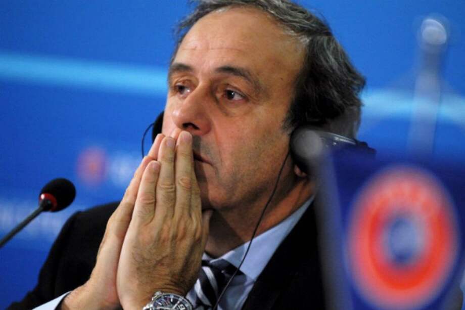 Michel Platini no continuará como presidente de la UEFA. Foto: AFP