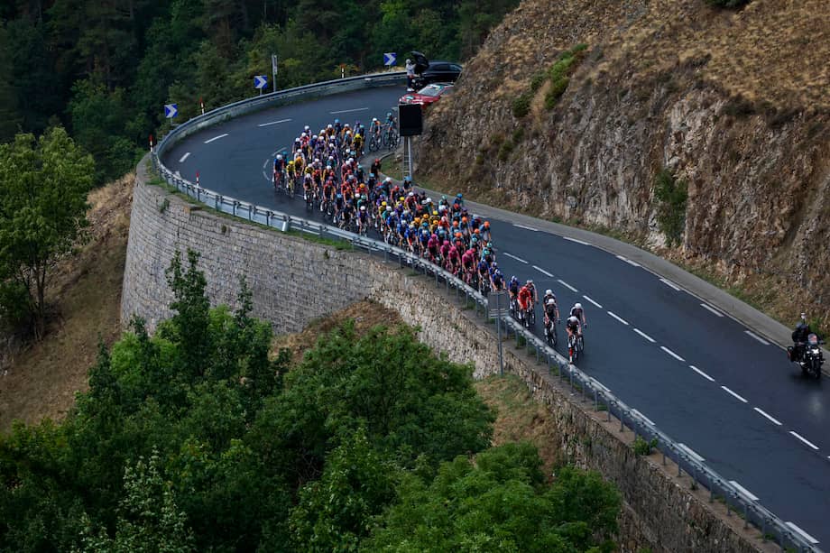Tercera etapa de la Vuelta a España.