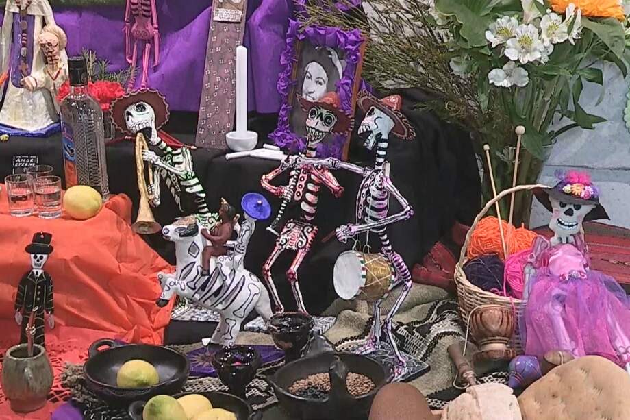 El altar hace parte del programa "Los Pueblos Americanos". / EFE