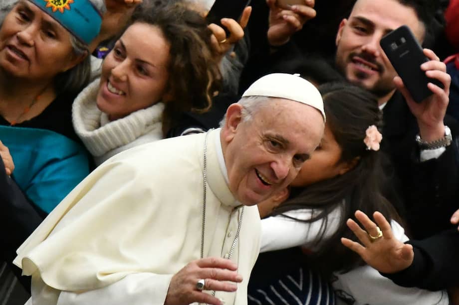 El papa Francisco hizo su viaje 22 al exterior: Chile y Perú. / AFP